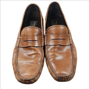 To Boot New York Brown Leather Loafers 13